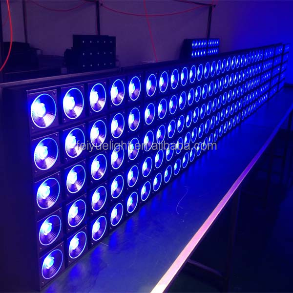 プロのステージライトクワッド25x30w3in1のrgbledマトリクスleddj光問屋・仕入れ・卸・卸売り