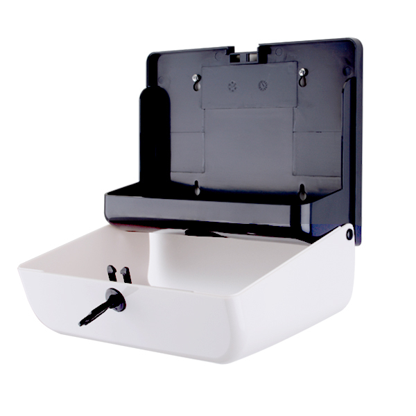 白いプラスチック製のz折りトイレットペーパーディスペンサー仕入れ・メーカー・工場