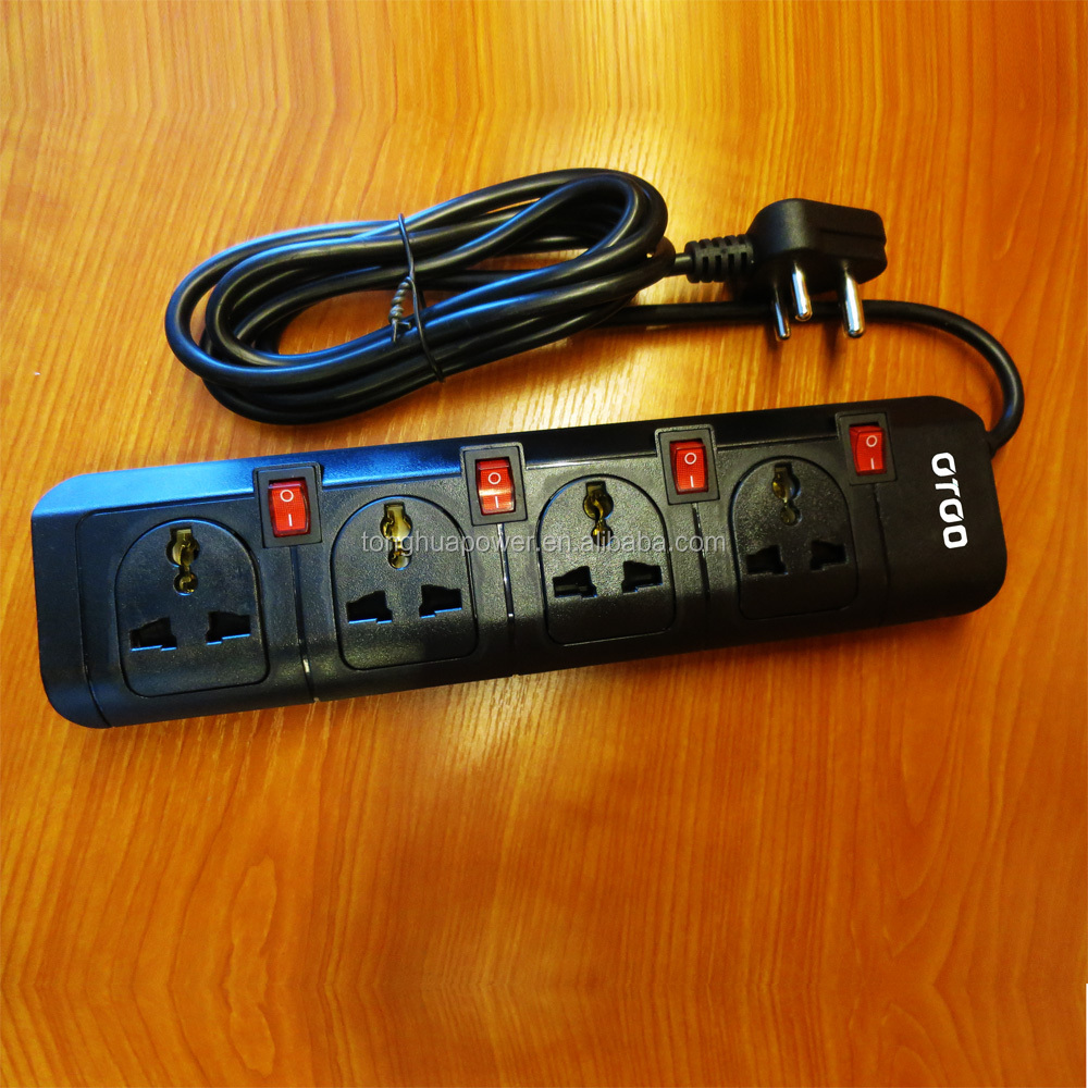 Power Surge Protector/energy Saving Outlets Switched Socket Power Strip