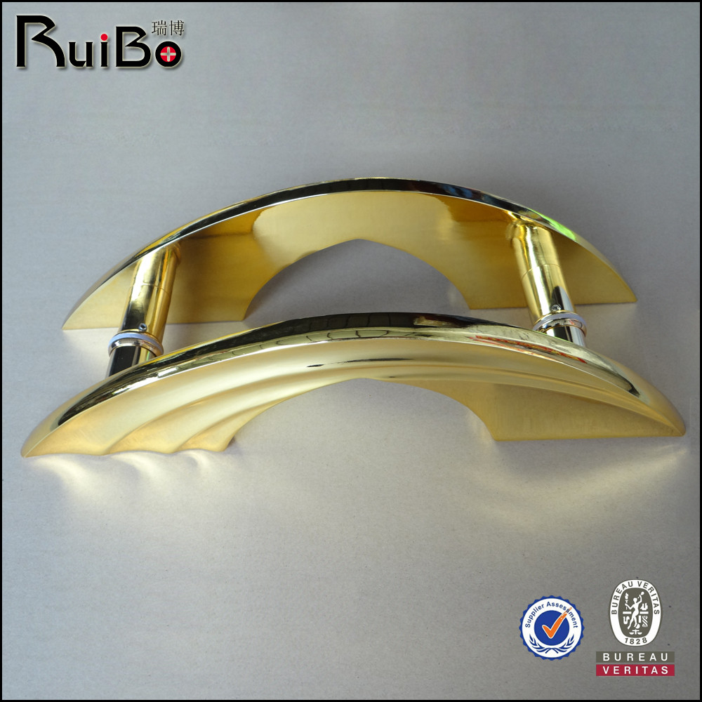 Gold Door Pull Handle For Glass/wooden Door Buy Beautiful Gold Glass