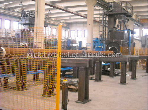 鋼管外側の壁ショットブラストマシン/ショットブラスト装置仕入れ・メーカー・工場