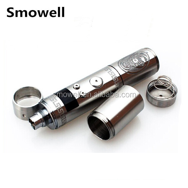 New product 2014 e-huge mod stainless steel vv vw mod 26650 battery vamo v6 e-huge