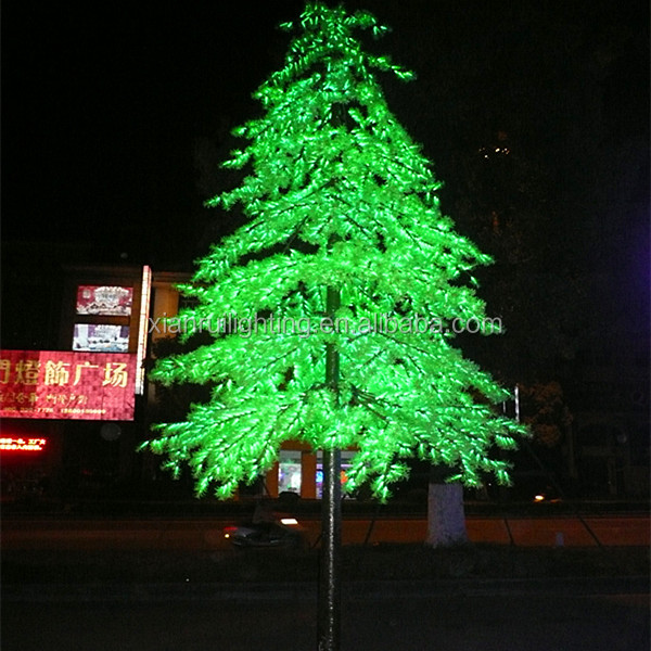 street/party decoration led pine tree/acrylic led christmas tree