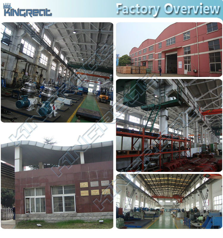 Automatic Disk Centrifuge Separator Solid Centrifuge for Coconut Water