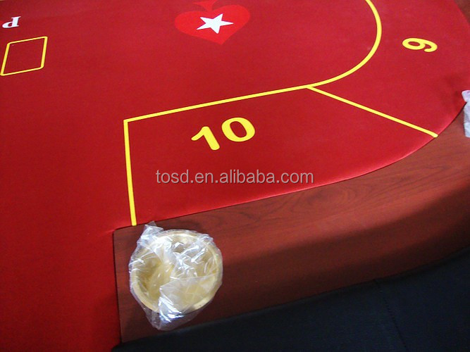 スチールcupmultyポーカーゲーム使用高級ポーカーテーブルで鉄脚木材仕入れ・メーカー・工場