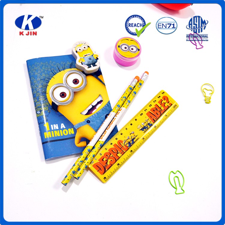 Wholesale 2016 Cute School Supplies Stationery Set For Student Gift In