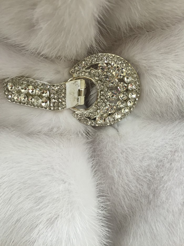 新しいレディースリアル取り外し可能なミンクの毛皮パーカー花嫁ロングコート暖かいトレンチ冬のジャケット生き抜く仕入れ・メーカー・工場