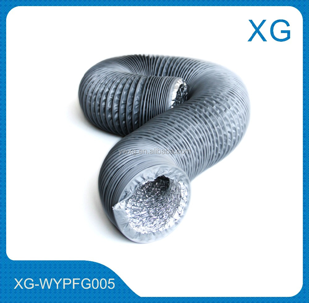 Pvc Flexible Air Ducting/plastic Venting Hose/pvc Flexible Ventilation Duct Buy White Pvc