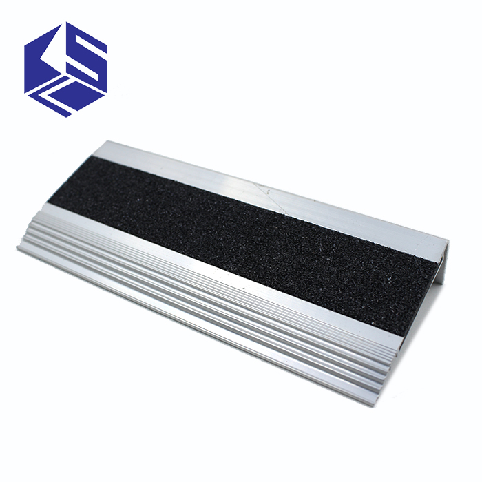 Aluminum stair nosing strips