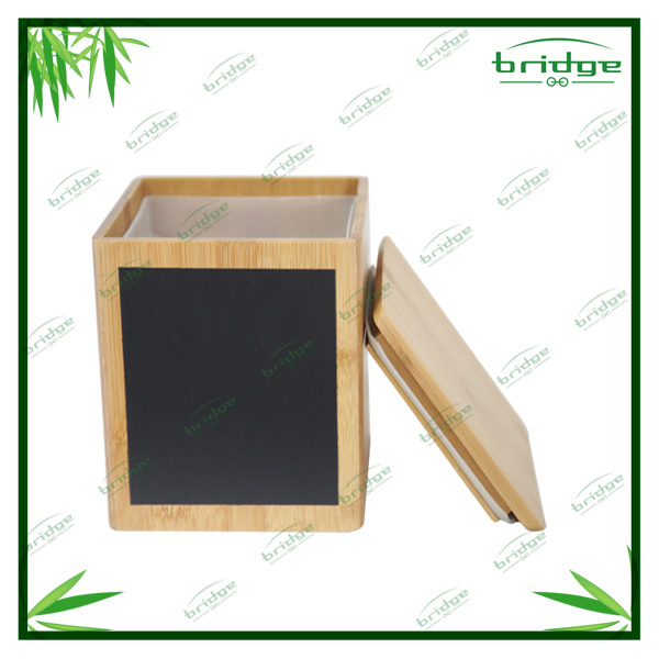四角い竹のストレージボックスと黒板を書くことができる問屋・仕入れ・卸・卸売り