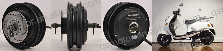 QS 10inch 800W 205 (30H) E-Scooter Normal/V1 Type Hub Motor