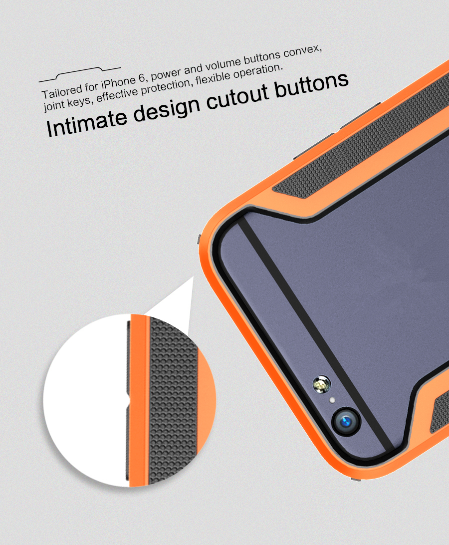 Iphone用の鎧シリーズを組み合わせる6プラスtpu+pcバンパーケース問屋・仕入れ・卸・卸売り