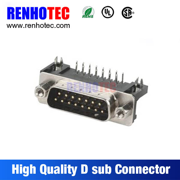 ROHS UL F Female PCB Crimp Cable RF Electrical Connectors