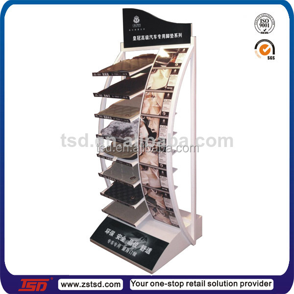 Tsdm1036 Floor Mats Retail Stands,Car Mats Display Rack,Car