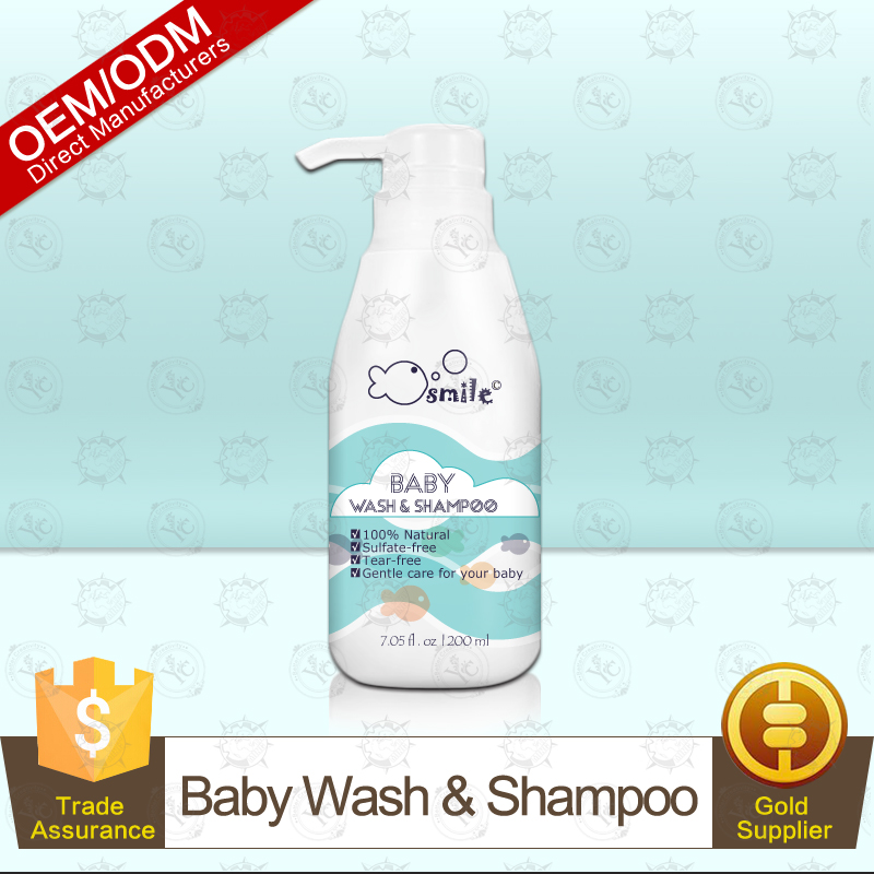Оптовая Детская Косметика Baby Шампунь Для Волос & Body Wash (2 в 1) 200 мл Производитель Питания