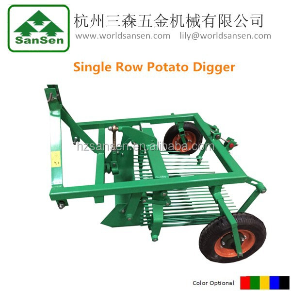 onerow potato digger to harvest organic fingerling potatoes PH700