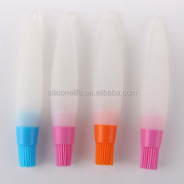 Silicone Tube Food Cooking Baking Tool Chocolate Egg Liquid Oil Pen Brush