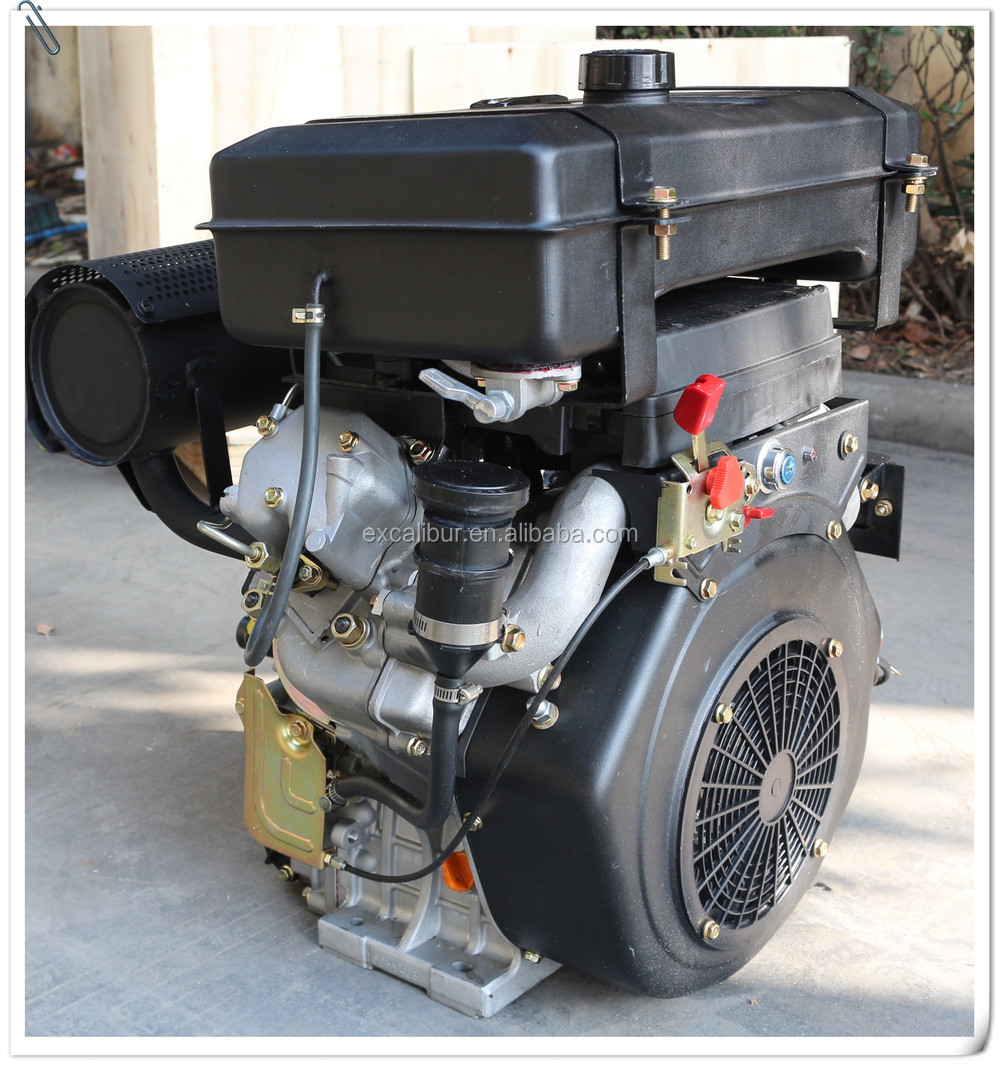 4 ストローク 20hp v-ツイン小さな ディーゼルエンジン用販売仕入れ・メーカー・工場