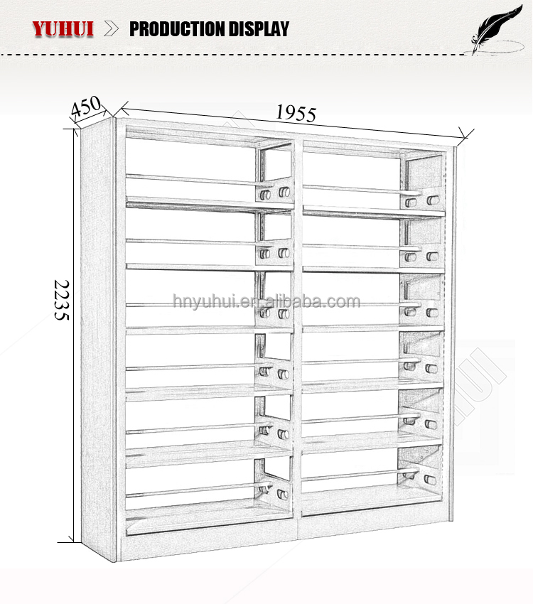 Steel School Library Furniture Library Bookshelf Dimensions Buy