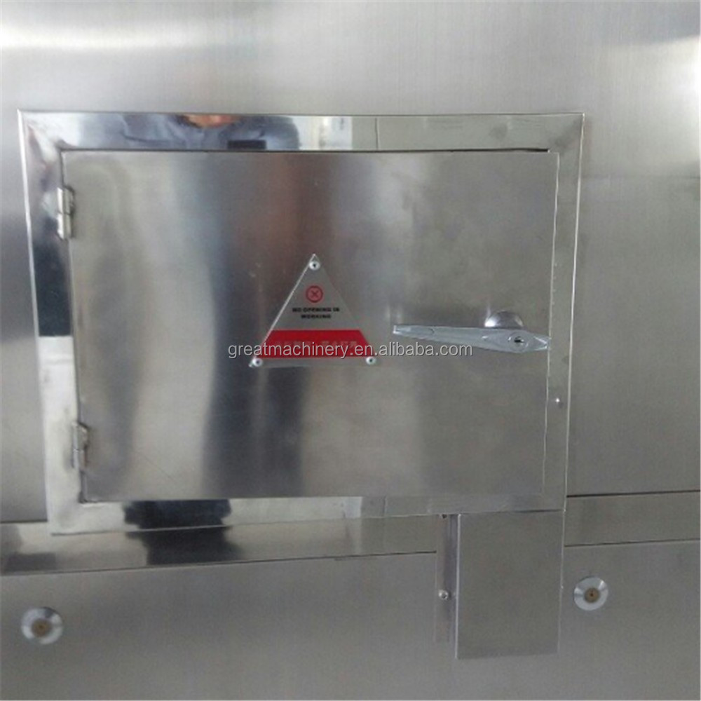 microwave drying sterilizer machine for dried meat floss/dried