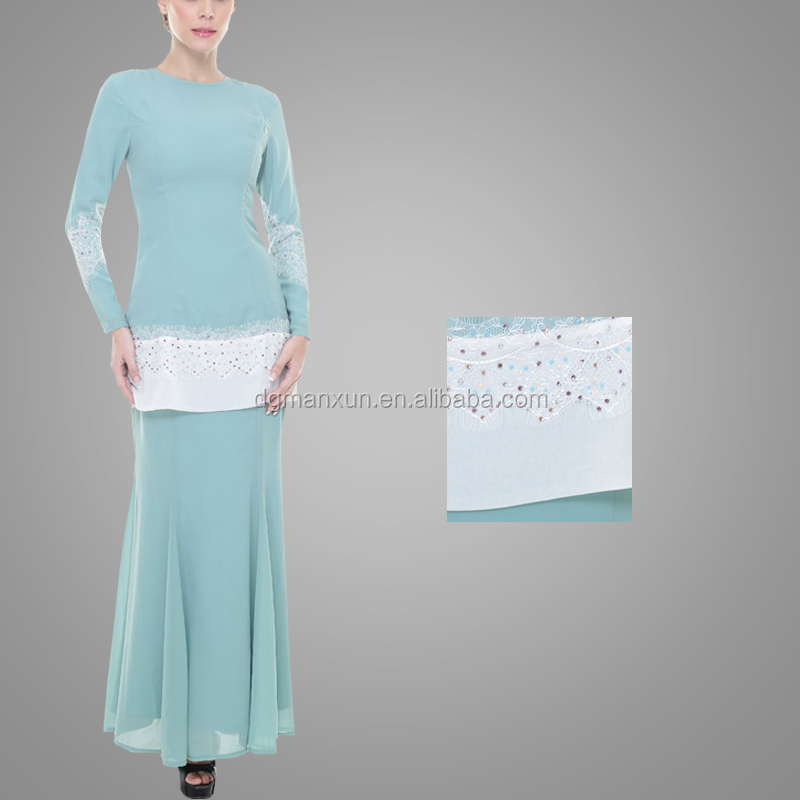 New Design Baju Kurung Kebaya Pink Elegant High Quality Baju Kurung Peplum Malaysia Dubai Clothing Abaya Baju For Women (6).jpg