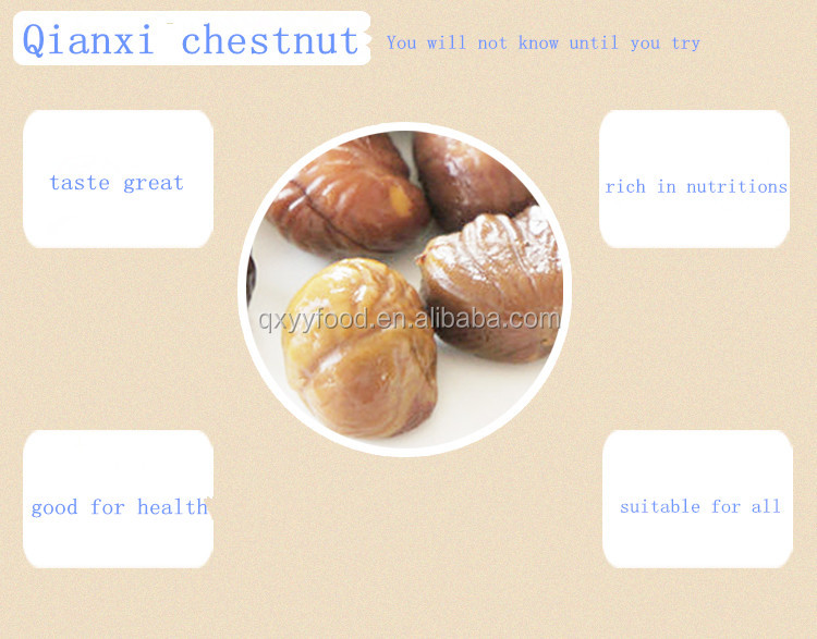 chestnut kernels with Luxurious Gift Packaging