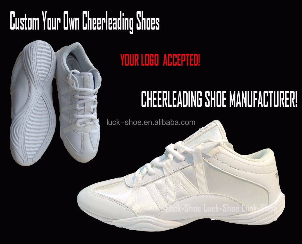 2023 Luck-Shoe Latest Design Youth Cheerleading Shoes Custom Made