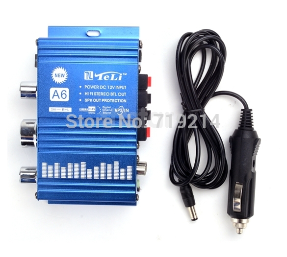 Купить Hi-Fi 12v мини авто автомобильный усилитель стерео аудио ...