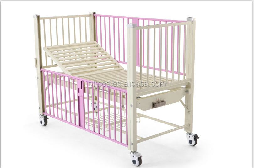 安い幼児の車輪が付いている病院のベッド仕入れ・メーカー・工場