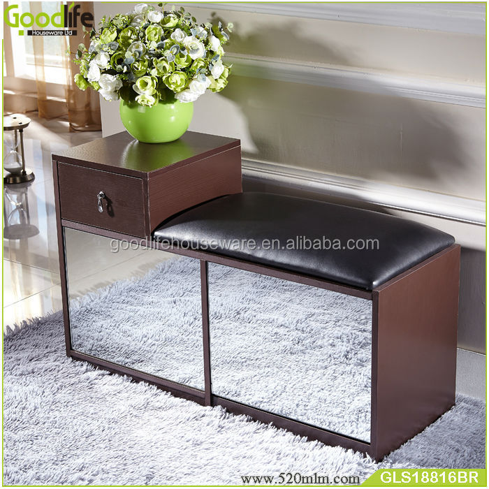 Shoe Storage Bench Seat With Mirror Buy Shoe Storage Bench Seat