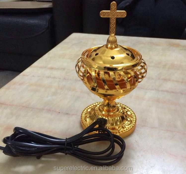 2016最新デザイン アラビア香炉と thurible カスタム メイド電動ミニ ポータブル香炉仕入れ・メーカー・工場