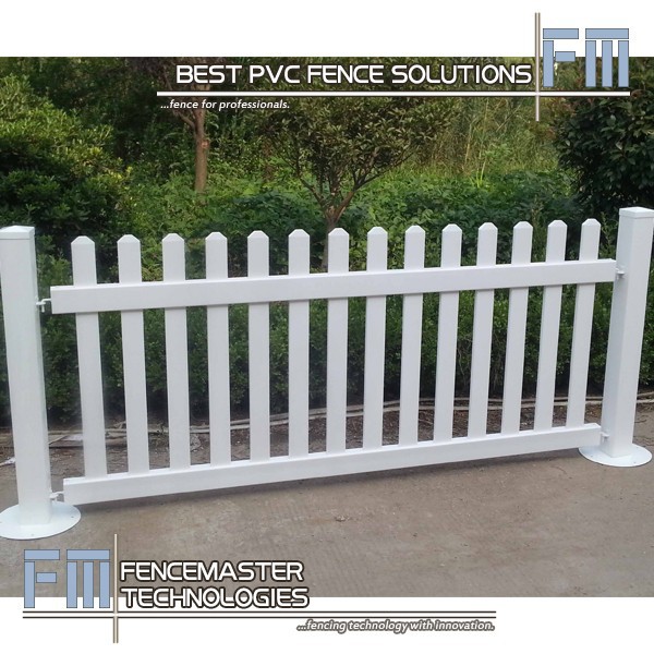 3ft High And 6ft Wide White Pvc Temporary Picket Fence Buy Temporary