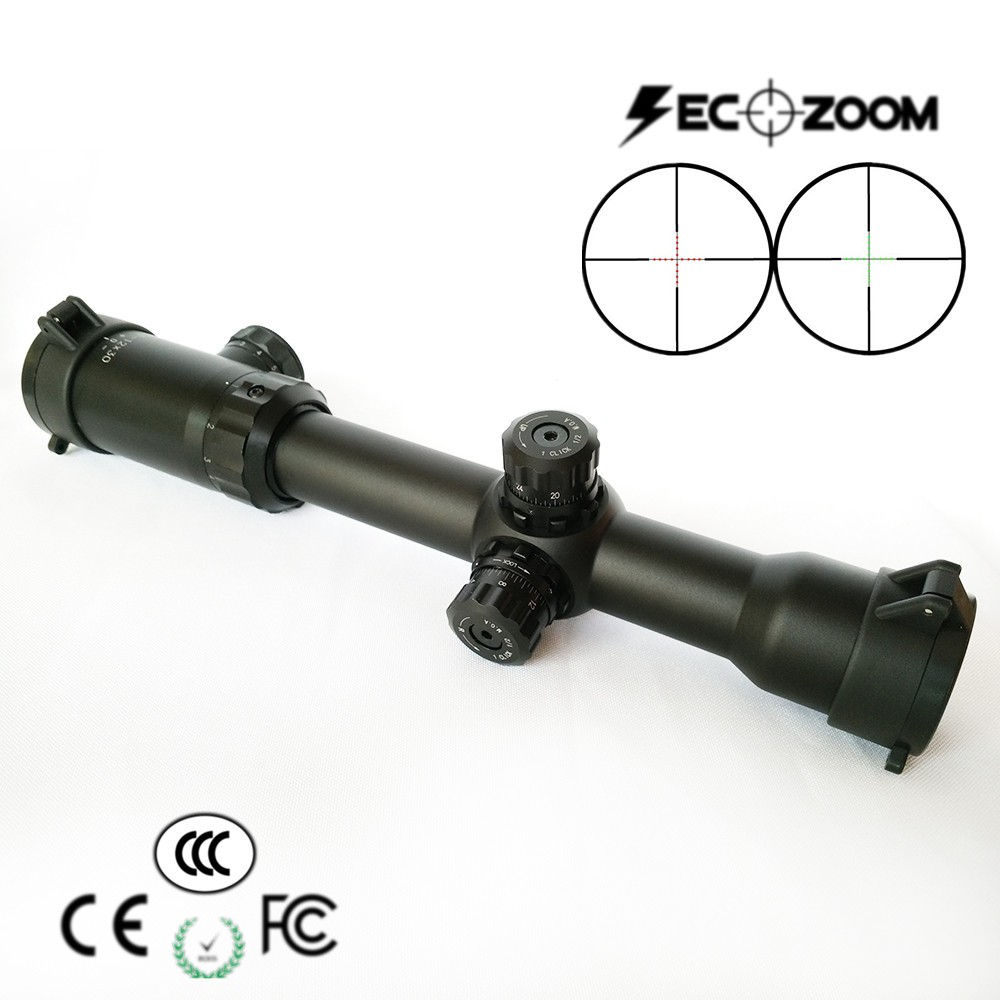 1-12X30mm 1/2 moa レチクル長距離射撃超広角riflescopes狩猟スコープ で滑らか な ダスト カバー仕入れ・メーカー・工場