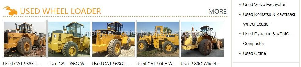 中古ホイールローダーキャタピラ966C用販売で中国/猫936E 950b 950E 966d 966e 966fローダーシャベル仕入れ・メーカー・工場