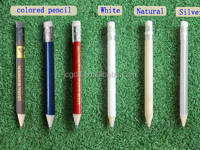 パーソナライズ各種着色されたプラスチック製のゴルフスコア鉛筆仕入れ・メーカー・工場