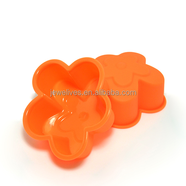 Reusable round shape FDA silicone muffin cake cups