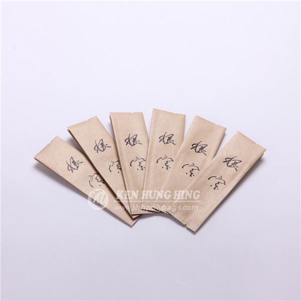 Offset Printed PE foil Custom Printed Tea Bags with Side Gusset