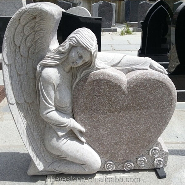 Cheap granite G664 heart shape tombstone (2).jpg