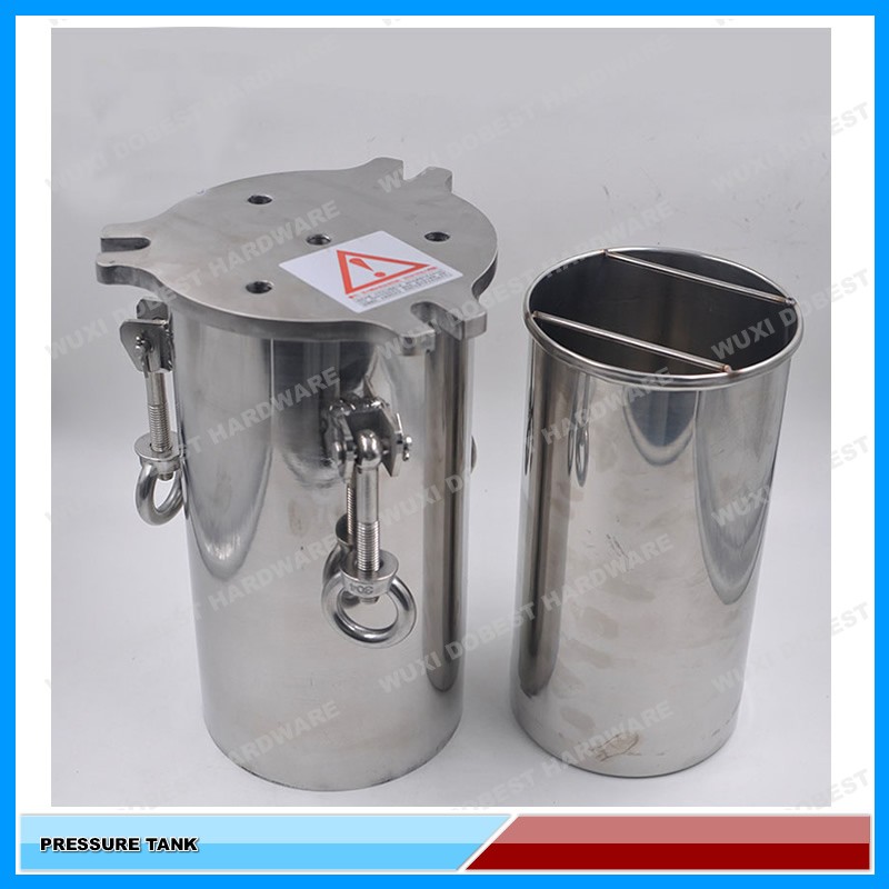 2l Sus304 Stainless Steel Liquid Glue Dispensing Pressure Storage Tank
