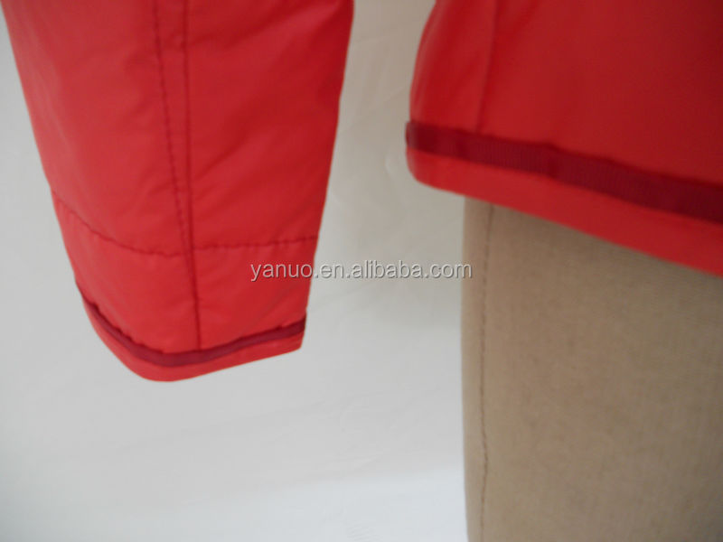 赤の女性ジャケット、 女性のアパレル、 春・秋キルティングジャケット仕入れ・メーカー・工場