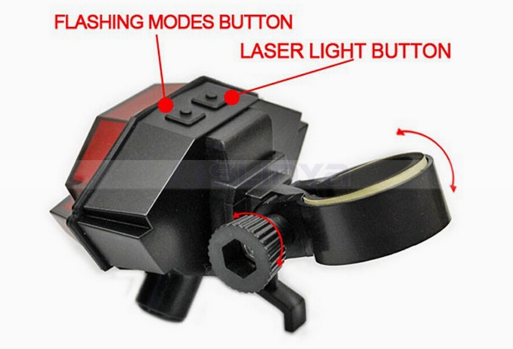Bicycle laser car tail lights 8032 150911 (19)