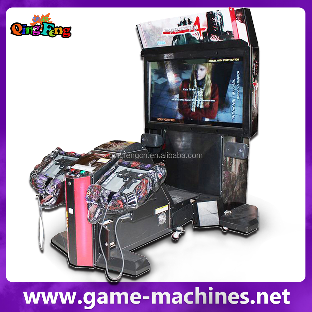 シミュレーターゲーム55''lcdqingfengの熱い販売のハウスオブザデッド4のアーケードシューティングのマシン仕入れ・メーカー・工場