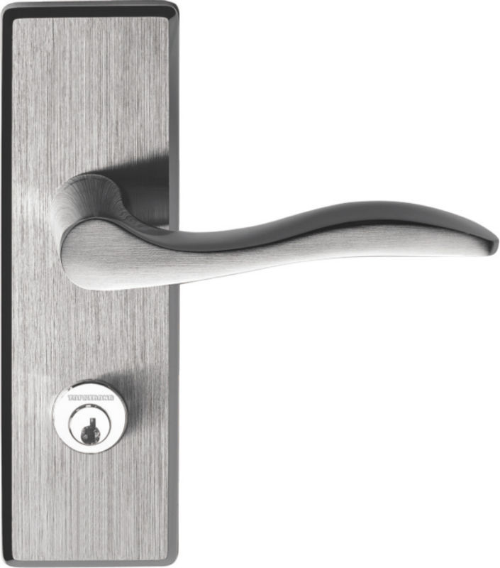 latón manija de la puerta de aluminio de alta calidad