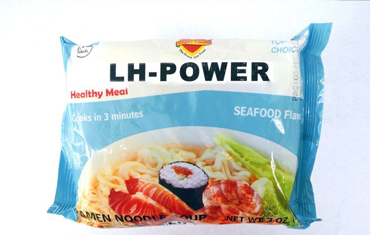 85g Raw Materials In Making Noodles Hot Halal Seafood