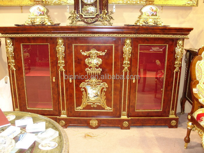 Franse louis xv stijl woonkamer houten kast/reproductie antieke ... Woonkamer dressoir decoratie