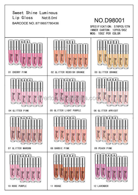 甘い輝き明るい防水リップグロス問屋・仕入れ・卸・卸売り