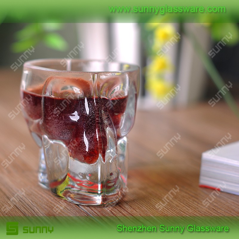 Skull shot glass wholesale shot glass