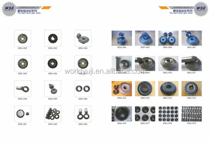 高品質の熱処理wsg-066ヘリカルベベルギヤスパイラル中国で仕入れ・メーカー・工場