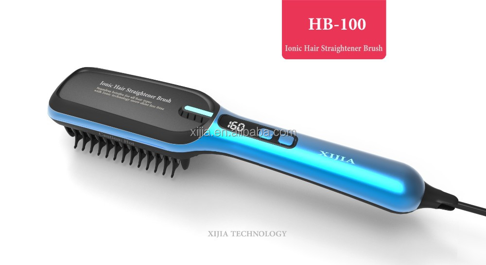 最低価格新しい到着美しいスター髪ストレートブラシ自動電気ヘアカーラー 問屋・仕入れ・卸・卸売り
