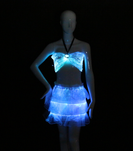 最新のled照明光ファイバー織物女の子ブティックハンガーおちない2015仕入れ・メーカー・工場